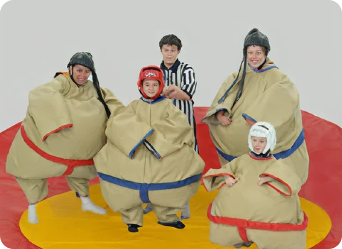 Family Sumo Wrestling Suits Rental