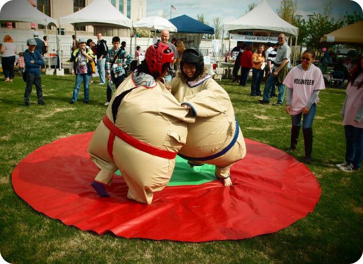 Child-Size Sumo Wrestling Suits Rental